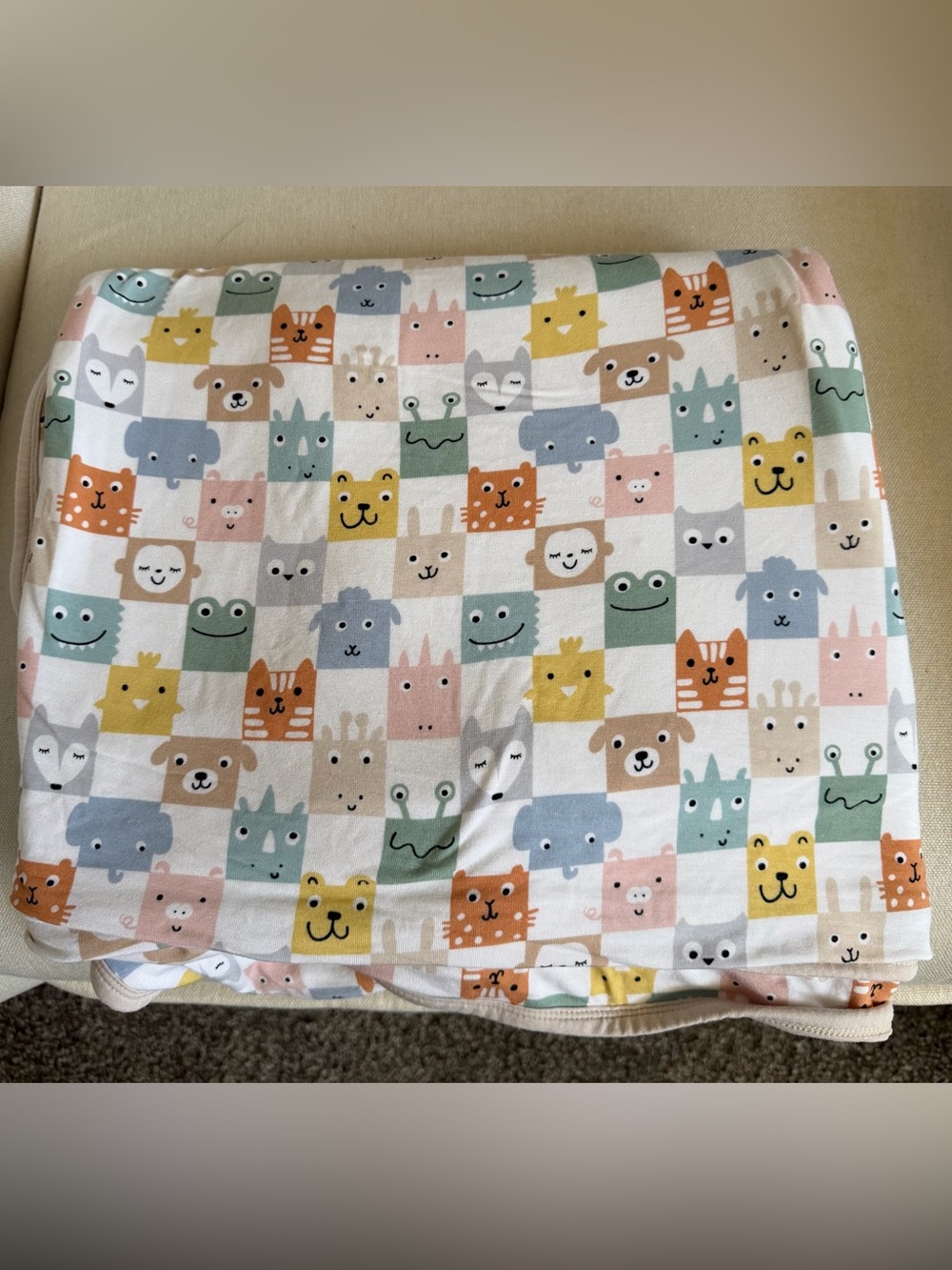 Little Sleepies - Check Mates - Cloud Blanket